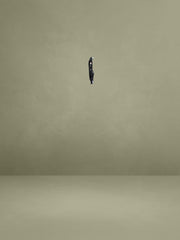 Holly Black Crystallized Corset High Slit Satin Gown