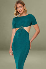Green Maxi Dress Bodycon