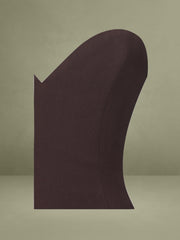 Espresso Sweetheart Draped Mesh Mermaid Maxi Dress