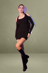 Black Halter Bodycon Dress