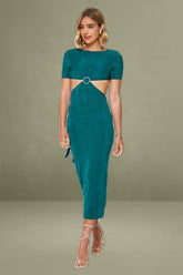 Green Maxi Dress Bodycon