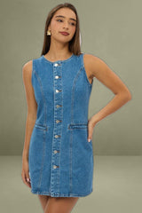 Denim Bodycon Dress Mini