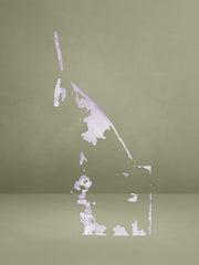 Paolina Taro Pink Jacquard Ruffle Mermaid Maxi Dress