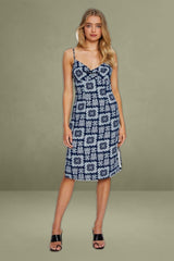 Printed Mini Bodycon Dress