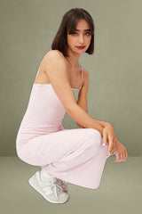Pink Supersoft Maxi Dress Sleeveless