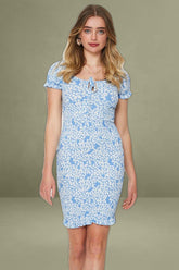 Print Bodycon Dress Mini