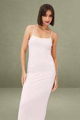Pink Supersoft Maxi Dress Sleeveless