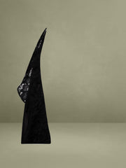 Freddie Black Lace Satin Maxi Corset Dress