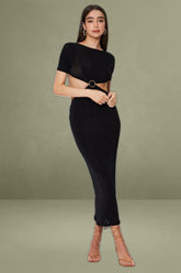 Black Maxi Dress Bodycon