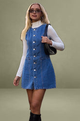 Denim Bodycon Dress Mini