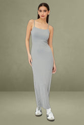 Grey Supersoft Maxi Dress Sleeveless