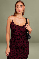 Red Bodycon Dress Singlet