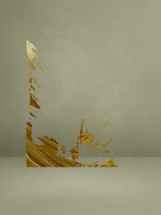 Carey Gold Velvet Long Sleeve Mini Dress