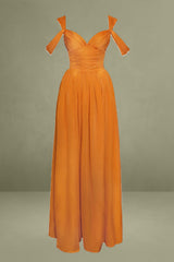 Layered Mesh High Slit Drape Maxi Dress