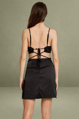 Black Cut Out Bodycon Dress