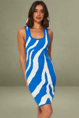 Print Bodycon Dress Mini