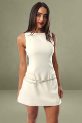White Bodycon Dress Mini