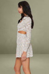 Multi Mini Dress Long Sleeve