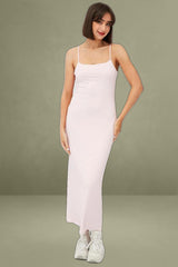 Pink Supersoft Maxi Dress Sleeveless