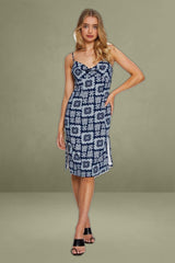 Printed Mini Bodycon Dress