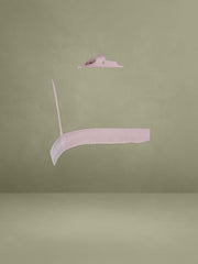 Raizel Pink Beaded Sequin Bodycon Gown with Scarf