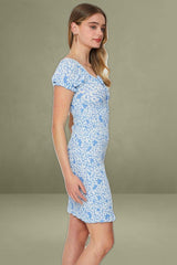 Print Bodycon Dress Mini