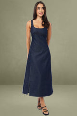 Blue Midi Dress Singlet