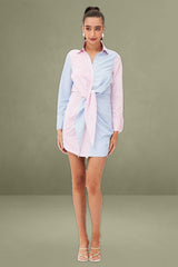 Stripe Shirt Dress Long Sleeve