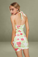 Print Bodycon Dress Mini