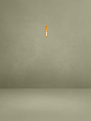 Zarah Yellow High Slit Corset Satin Dress