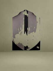 Paislee Black Velvet Mesh Long Sleeve Gown