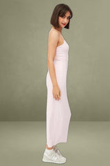 Pink Supersoft Maxi Dress Sleeveless