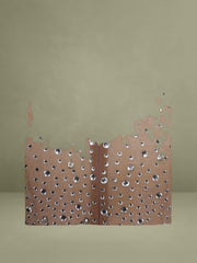 Isabel Crystal Embellished Mesh Long Sleeve Maxi Dress