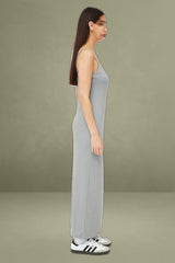 Grey Supersoft Maxi Dress Sleeveless