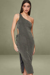 Green Midi Dress Bodycon