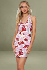 Print Bodycon Dress Mini