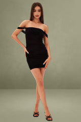 Black Bodycon Party Dress